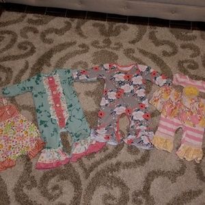 Boutique baby outfit bundle